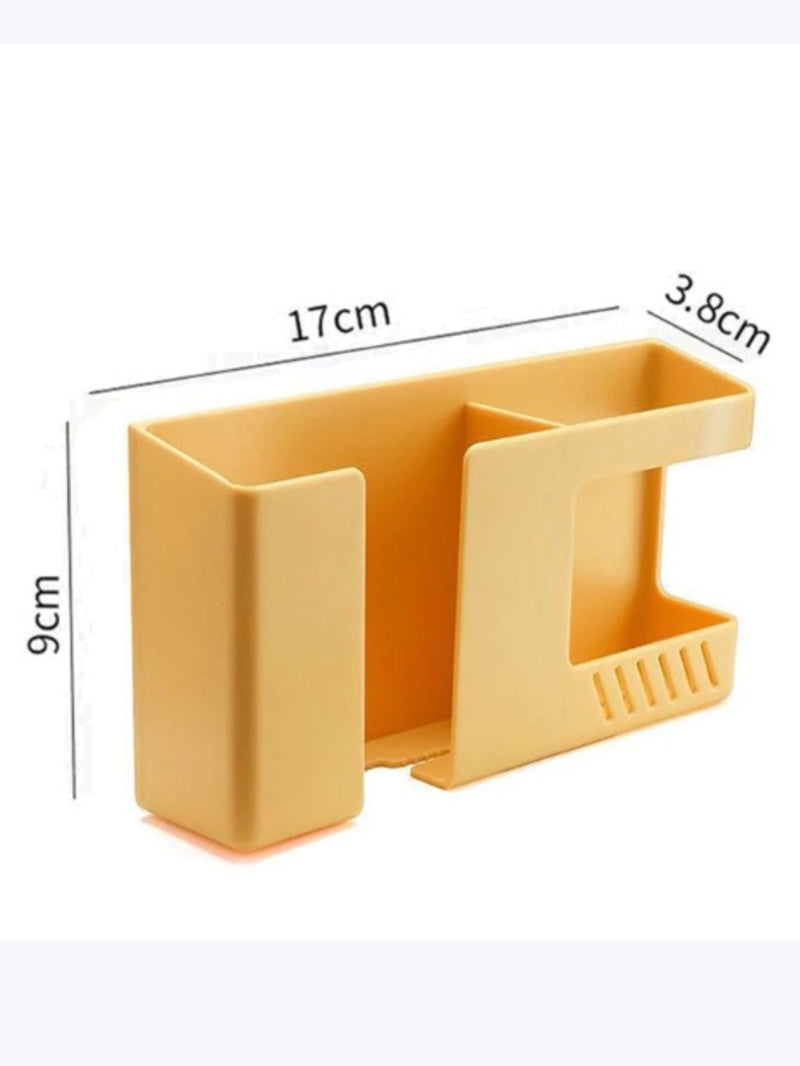 Suporte DUPLO Para Celular e Controle Remoto Para Parede Auto Adesivo Colorido