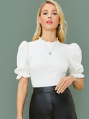 Blusa manga princesa