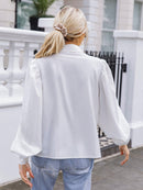 Camisa punho bufante