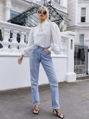 Camisa punho bufante