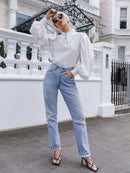 Camisa punho bufante