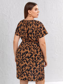 Vestido animal print