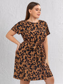 Vestido animal print