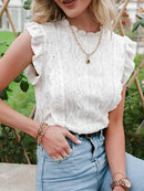 Blusa com renda australiana