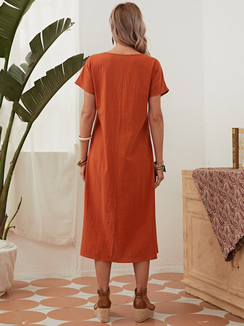 Vestido com bolso