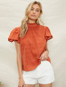 Blusa manga borboleta