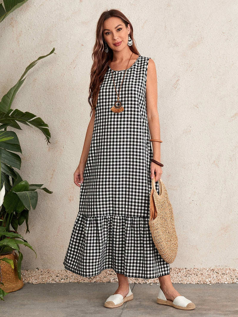 Vestido xadrez