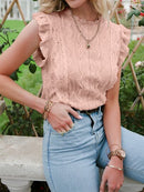 Blusa com renda australiana