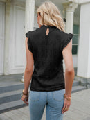 Blusa com renda australiana