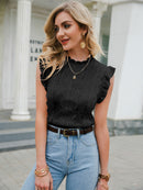 Blusa com renda australiana