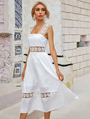 Vestido de com renda