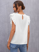 Blusa com babado