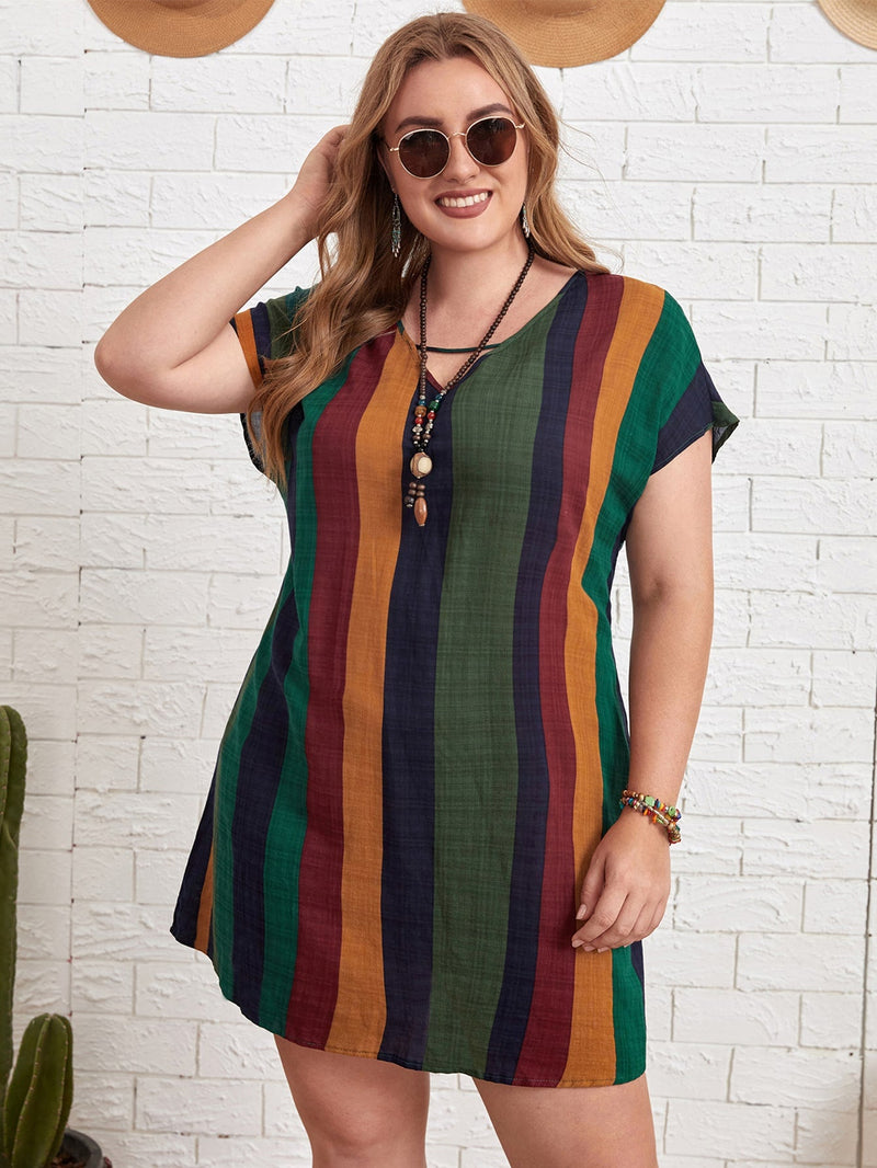 Vestido listrado