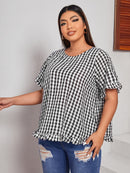 Blusa xadrez