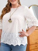 Bata com detalhes em lese