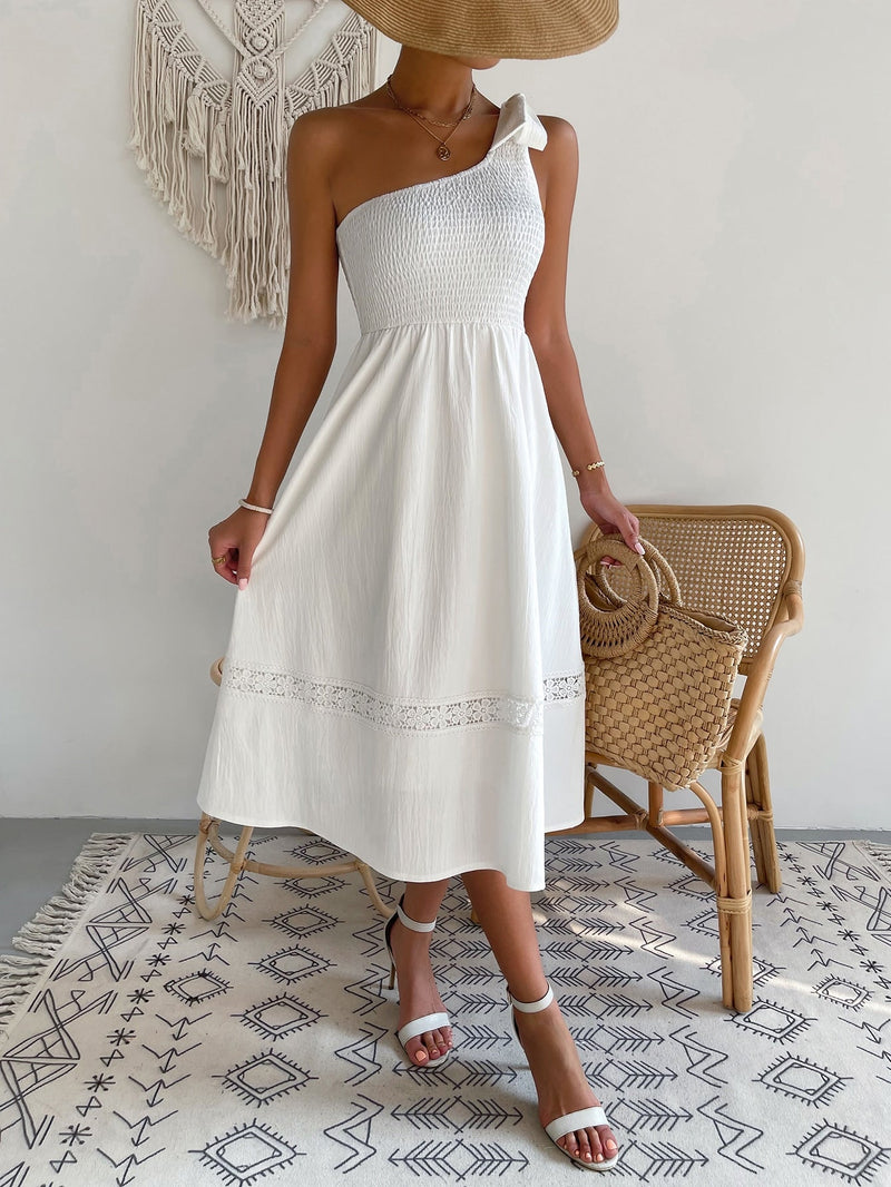 Vestido ombro único