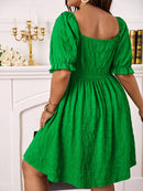 Vestido decote coração