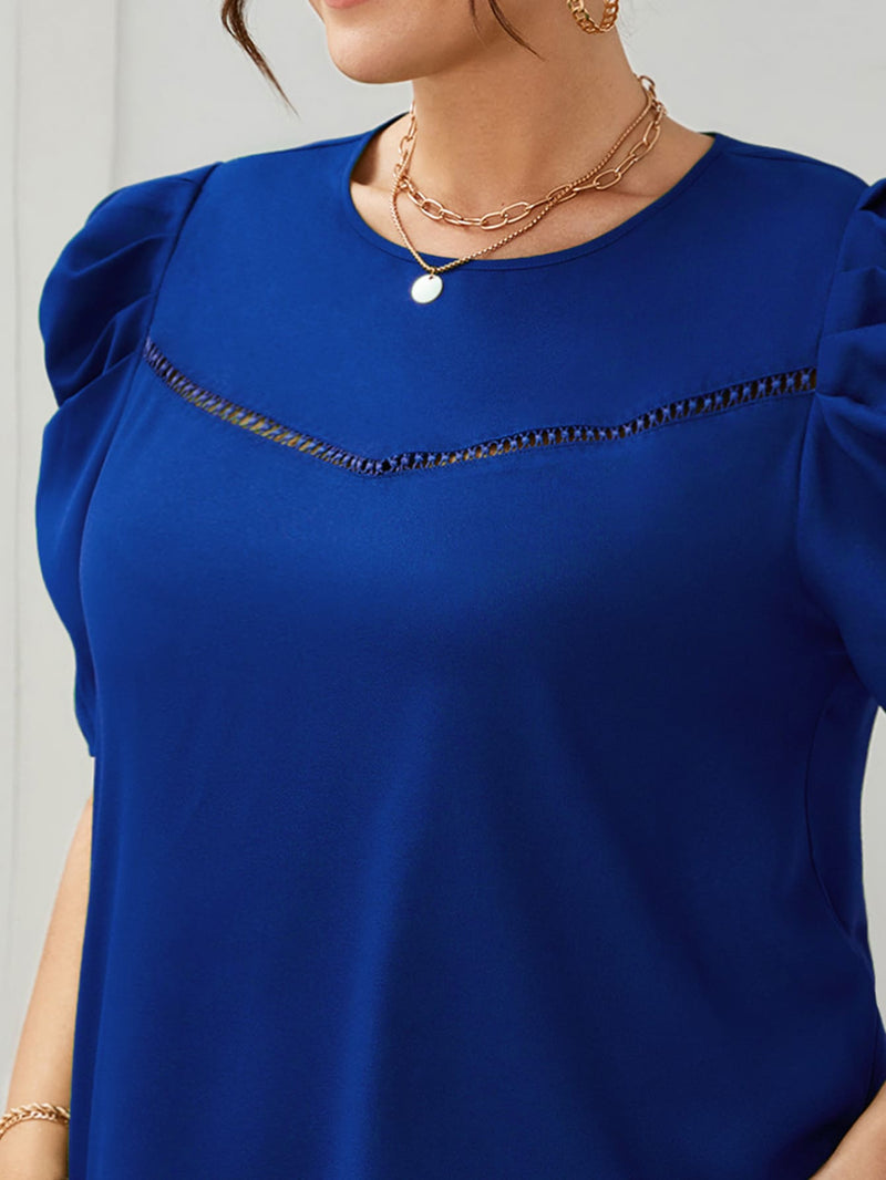 Blusa manga bufante
