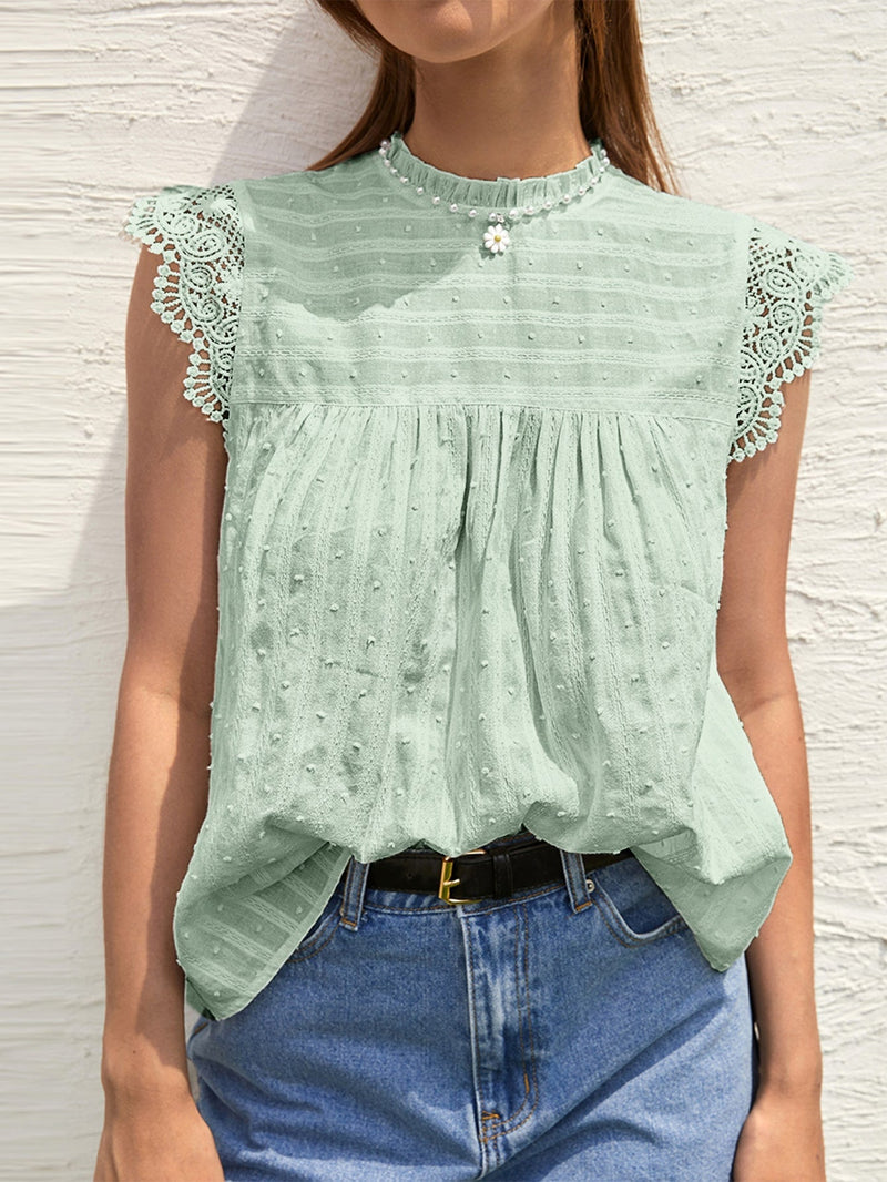 Blusa com renda