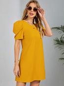 Vestido manga princesa