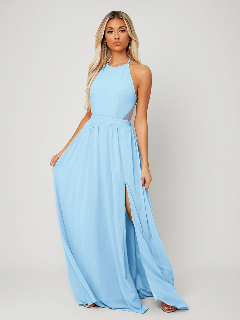 Vestido fenda - linha festa