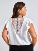 Blusa com renda