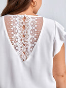Blusa com renda