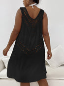 Saida de praia com Crochê