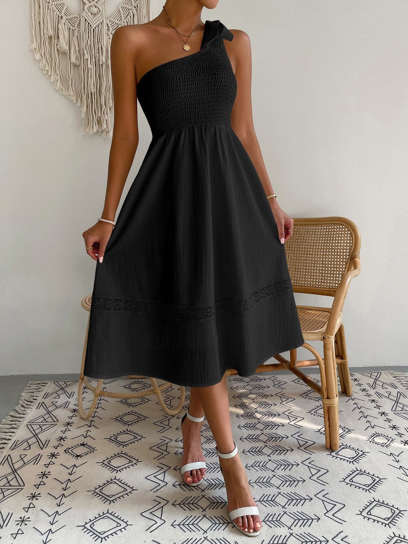 Vestido ombro único