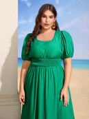 Vestido manga princesa