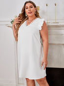 Vestido Manga de Borboleta