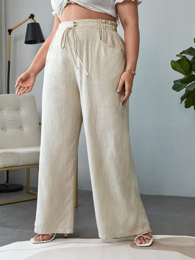 Calça de linho