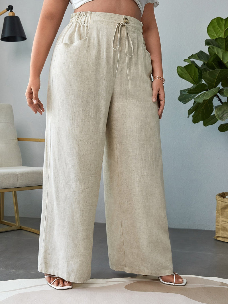 Calça de linho