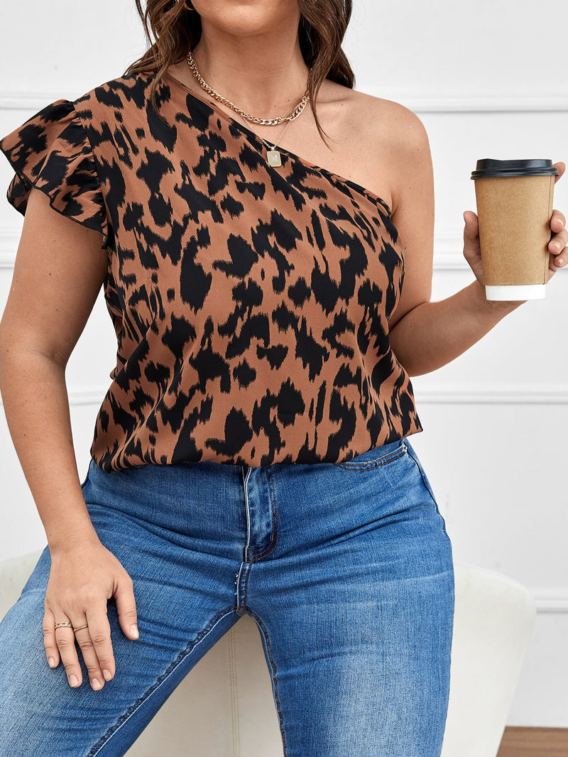 Blusa ombro único
