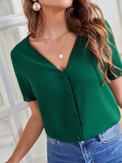 Blusa com botões
