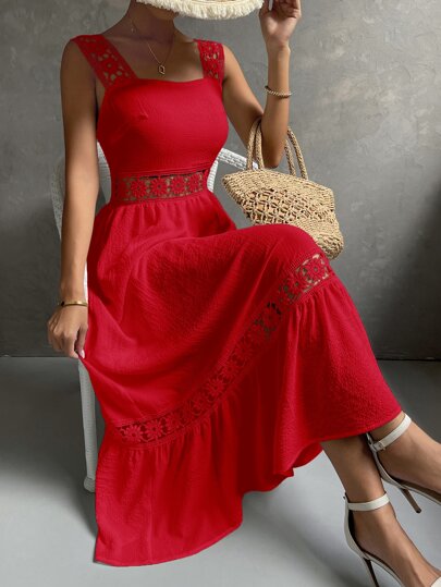 Vestido com renda