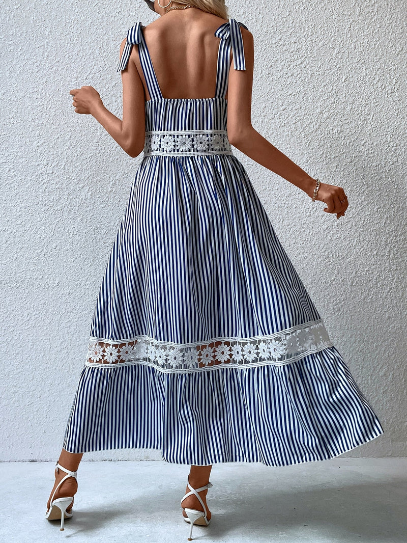 Vestido listrado