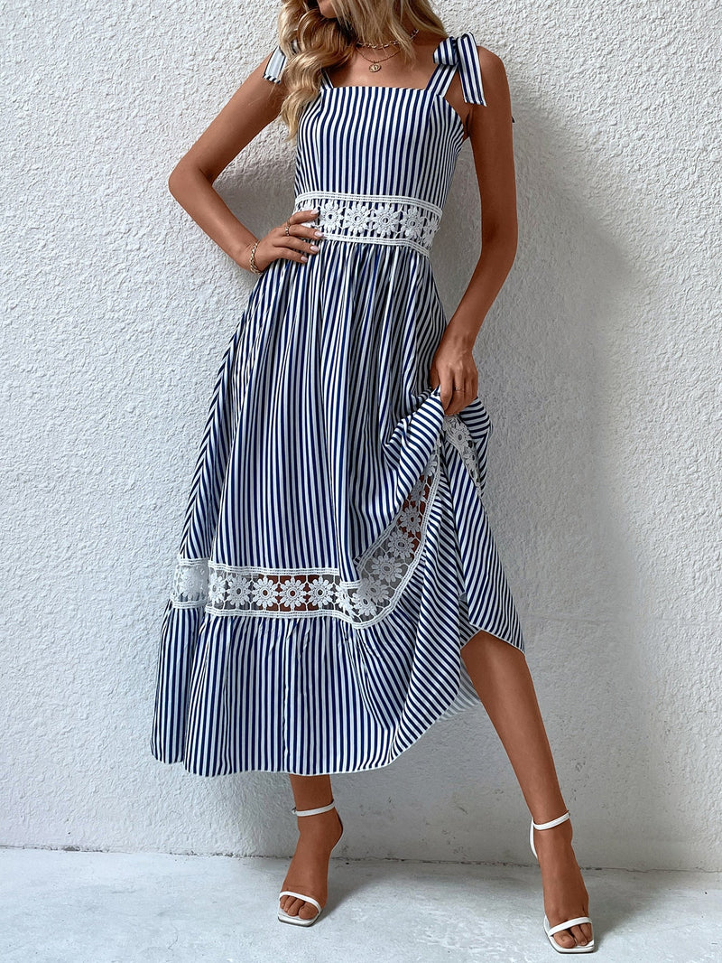 Vestido listrado