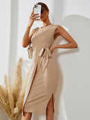 Vestido transpassado