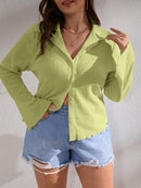 Camisa tecido Texturizado