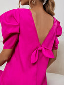 Vestido manga princesa