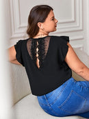 Blusa com renda
