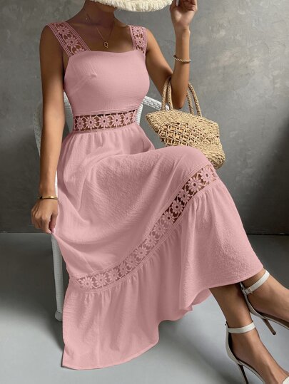 Vestido com renda
