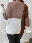 Suéter bloco de cores