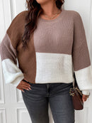 Suéter bloco de cores