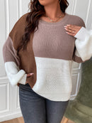 Suéter bloco de cores