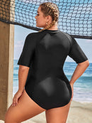 Maiô zíper frontal - PLUS SIZE
