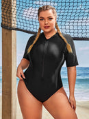 Maiô zíper frontal - PLUS SIZE