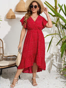 Vestido com decote V