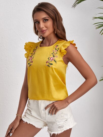 Blusa com bordado